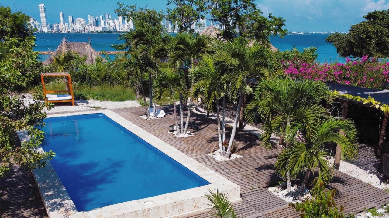 Amalife Beach Club & Hotel Tierra Bomba Eksteriør bilde