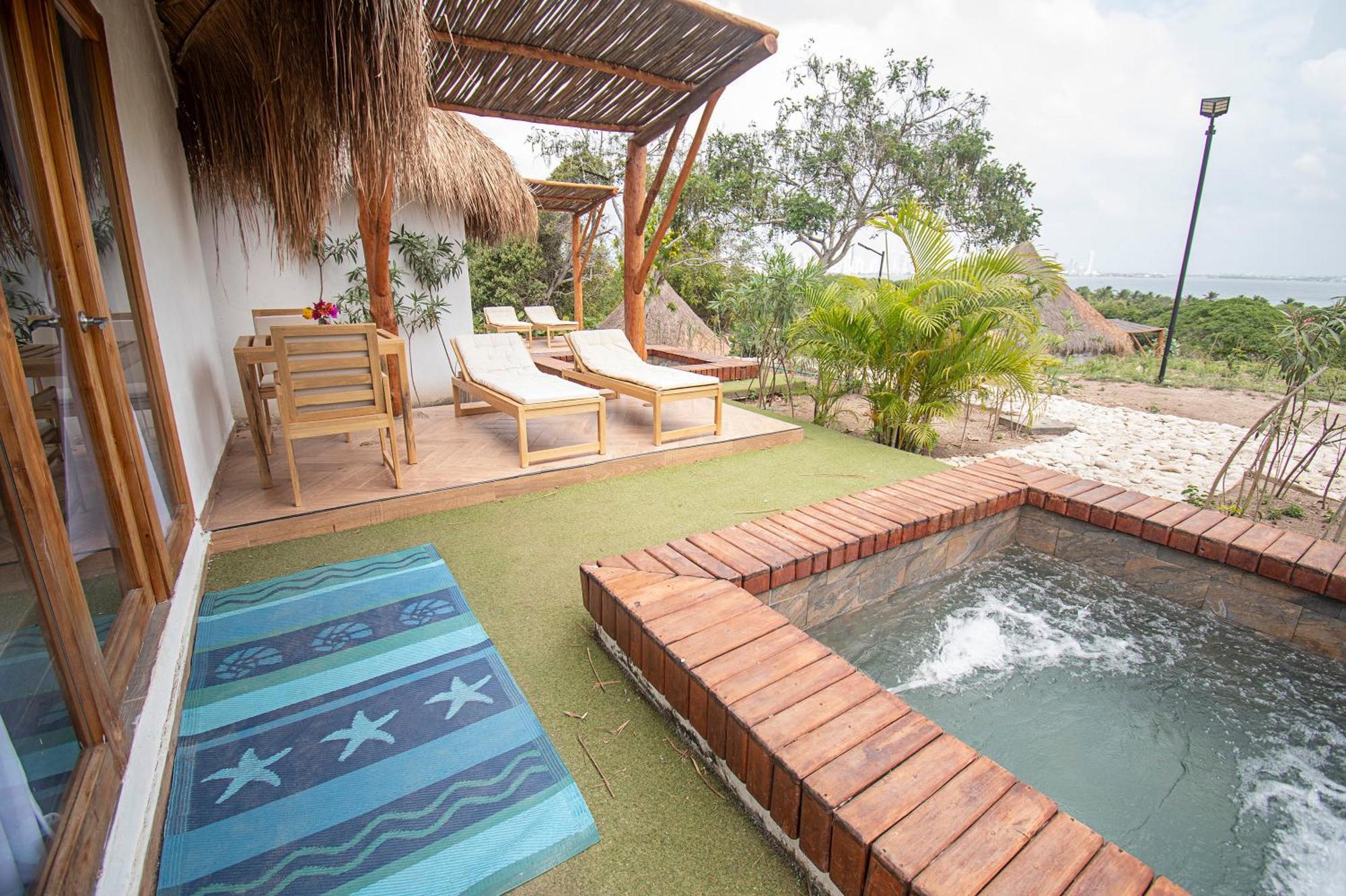 Amalife Beach Club & Hotel Tierra Bomba Eksteriør bilde